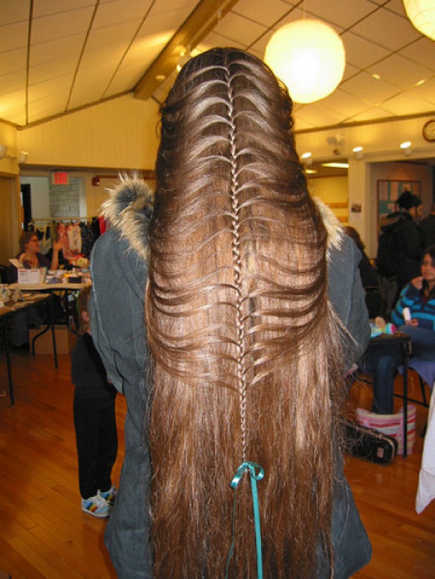 Девушка с длинными волосами HD фото картинки, обои рабочий стол