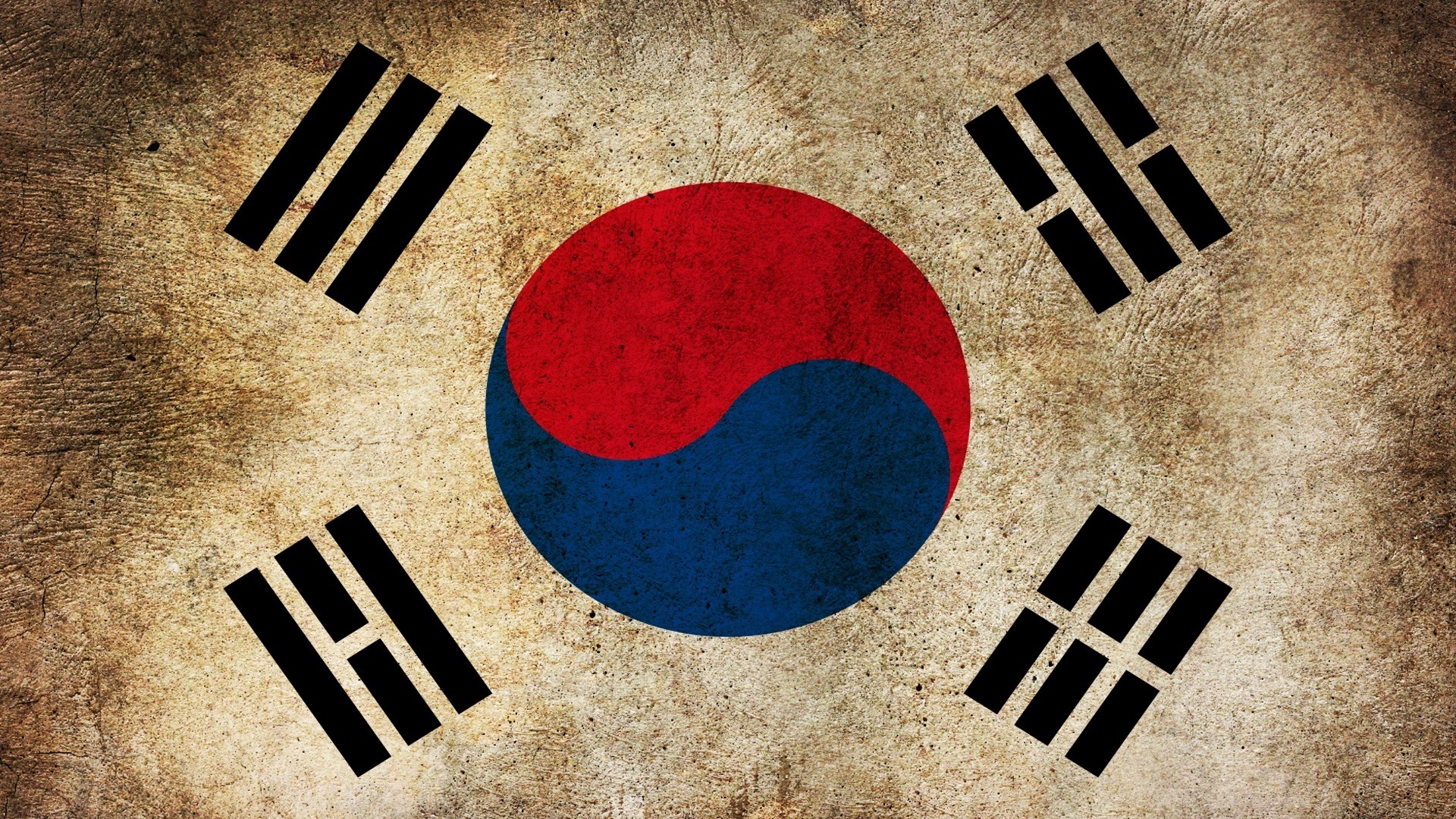 Флаг Кореи HD фото картинки, обои рабочий стол