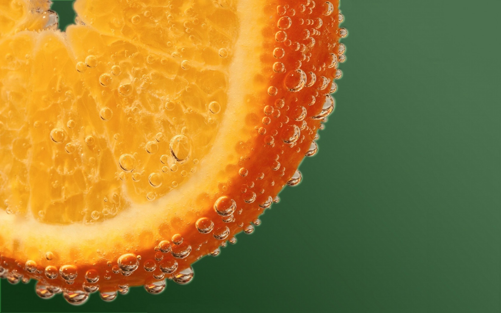 апельсин, пузырьки HD фото картинки, обои рабочий стол