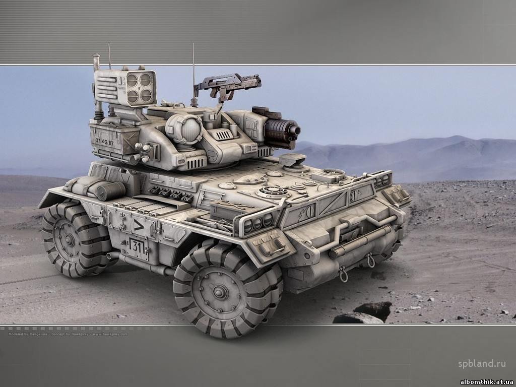 Боевой автомобиль, военный внедорожник - Из игры HD фото картинки, обои рабочий стол