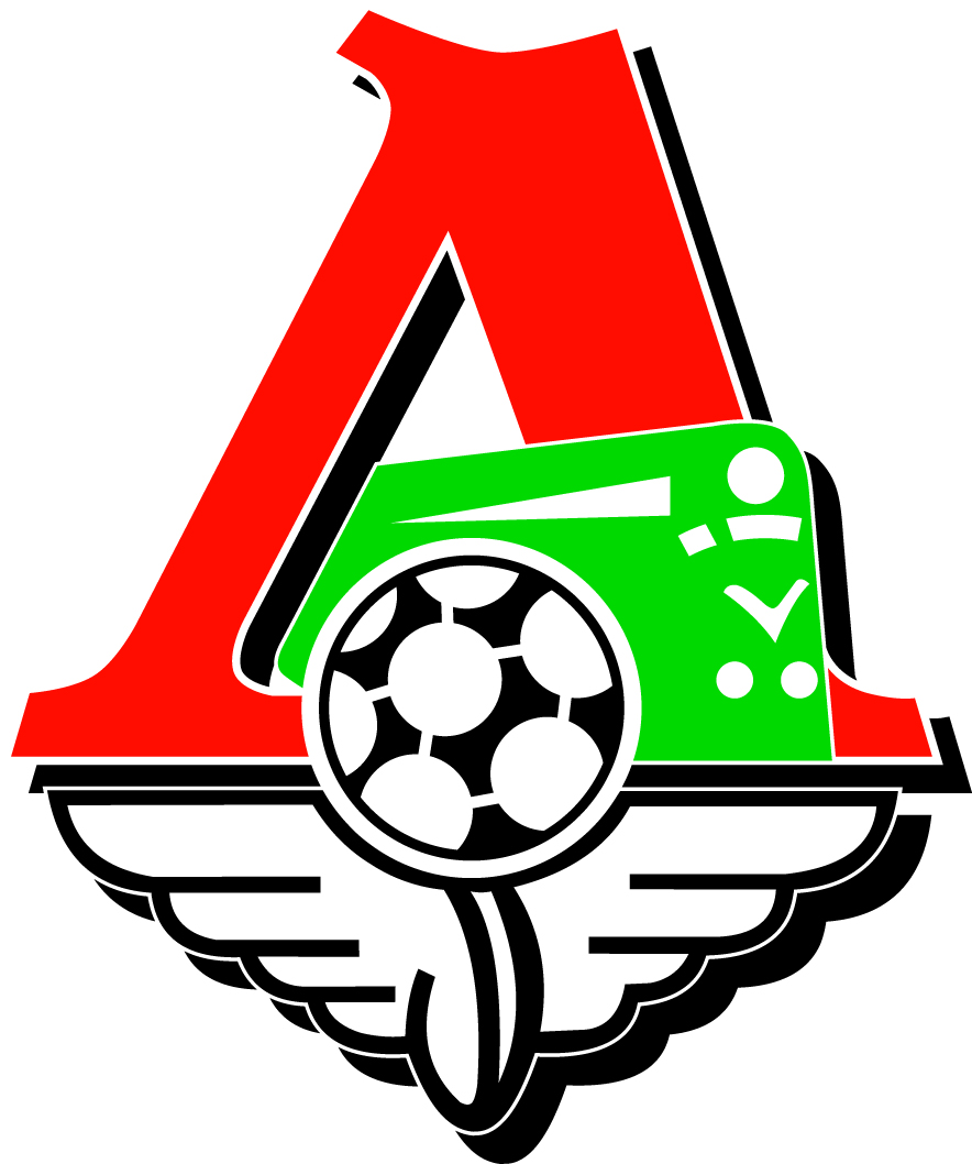 Логотип футбольный клуб "Локомотив" Москва HD фото картинки, обои рабочий стол
