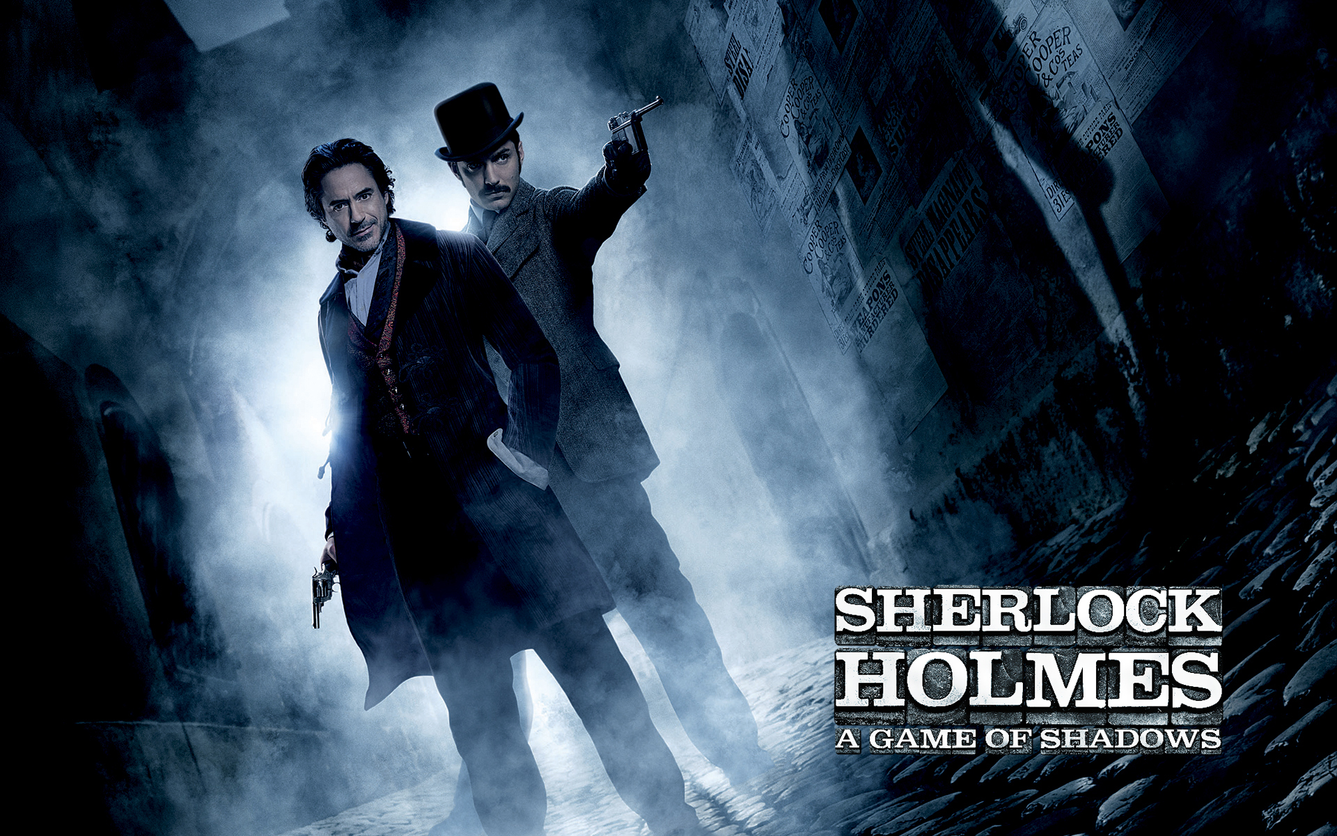 Шерлок Холмс - фильм афиша HD фото картинки, обои рабочий стол