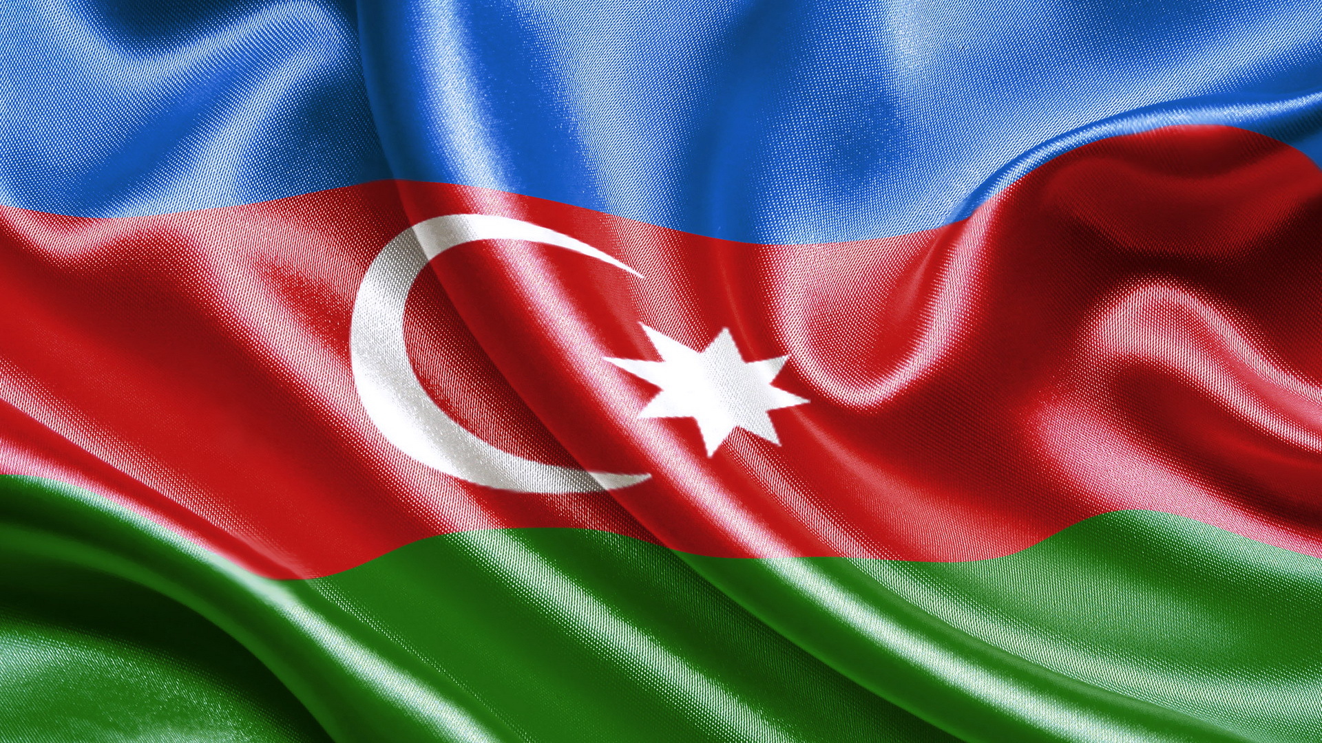 Азербайджан, Флаг HD фото картинки, обои рабочий стол