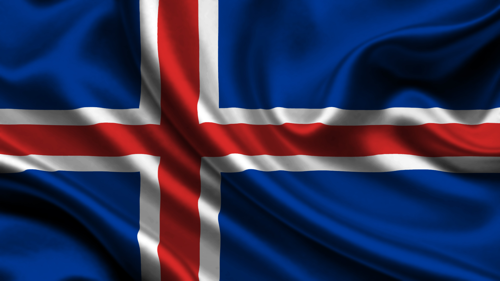 флаг, Исландия HD фото картинки, обои рабочий стол