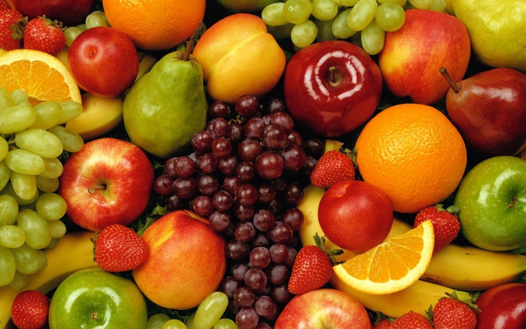 Вкусные ягоды и фрукты HD фото картинки, обои рабочий стол