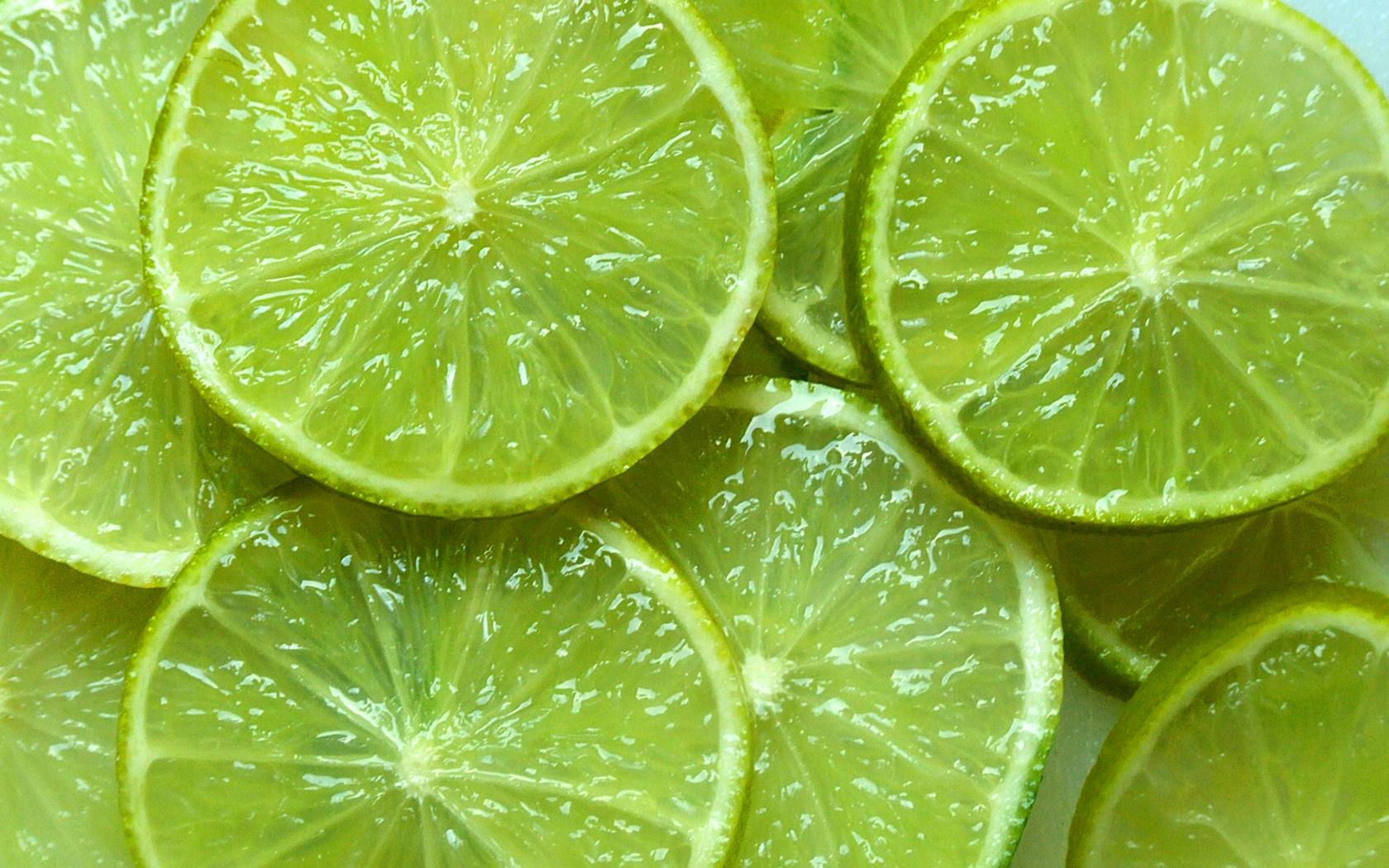 Зеленый лимон HD фото картинки, обои рабочий стол