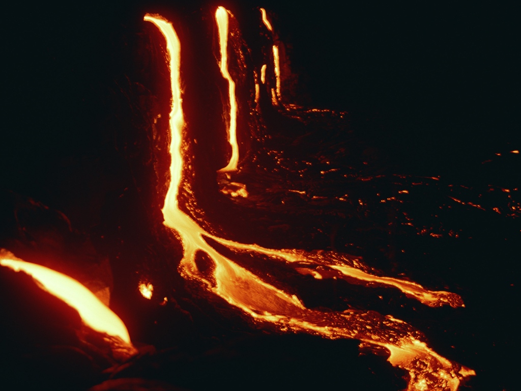 Лава вулкана Природа картинки, обои рабочий стол