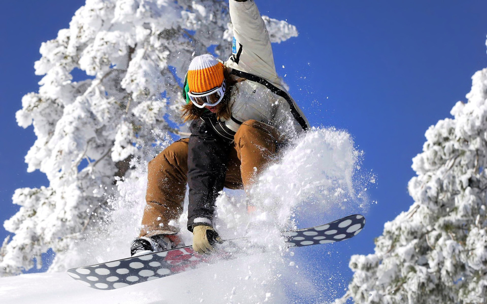 сноубординг, прыжок, горы, снег, сноуборд Спорт картинки, обои рабочий стол