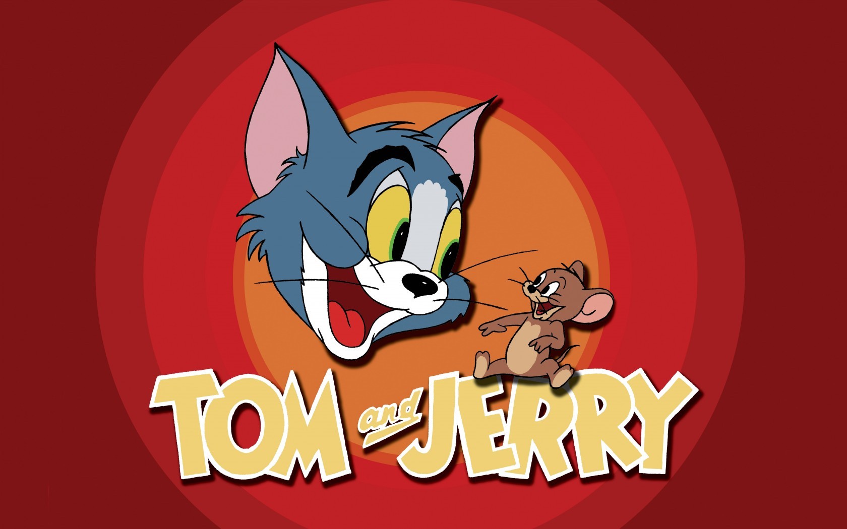 Том и Джерри, кот, мышь, мультфильм, заставка Мультфильмы картинки, обои рабочий стол