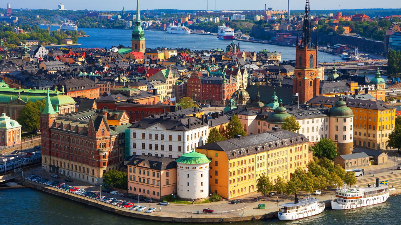 Стокгольм (Швеция) Города картинки, обои рабочий стол