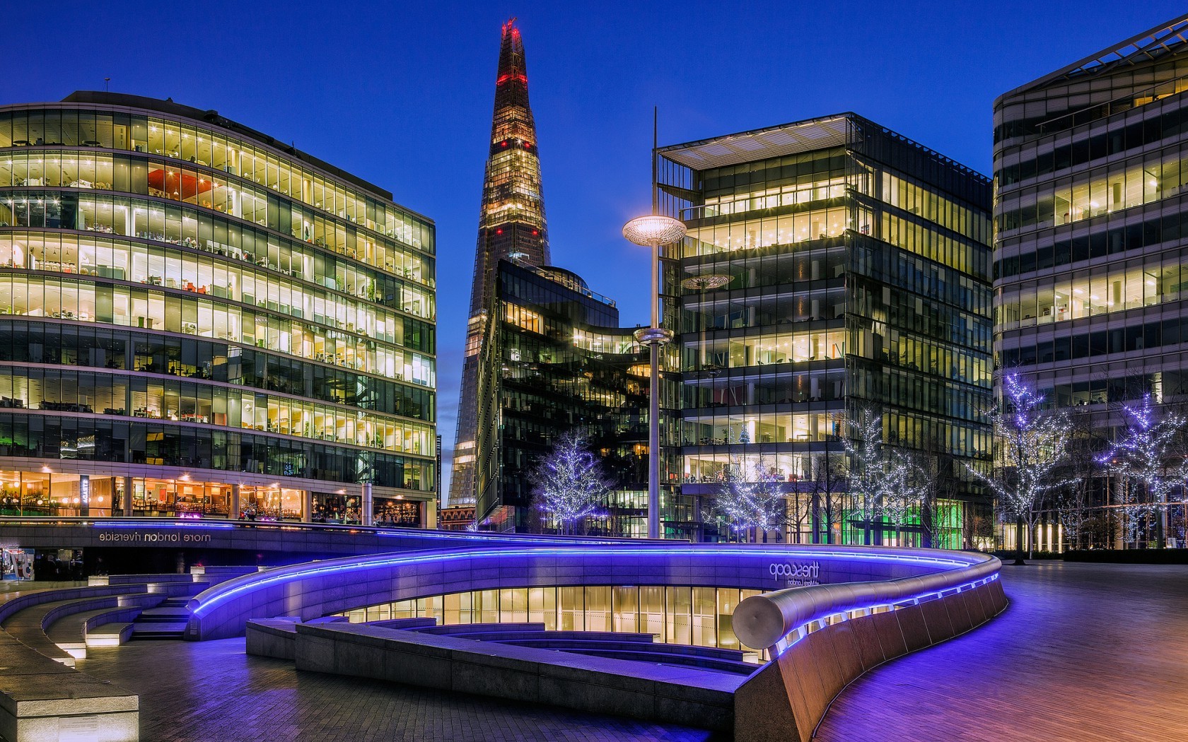 здания, небоскреб, Лондон, Англия, деревья Города картинки, обои рабочий стол