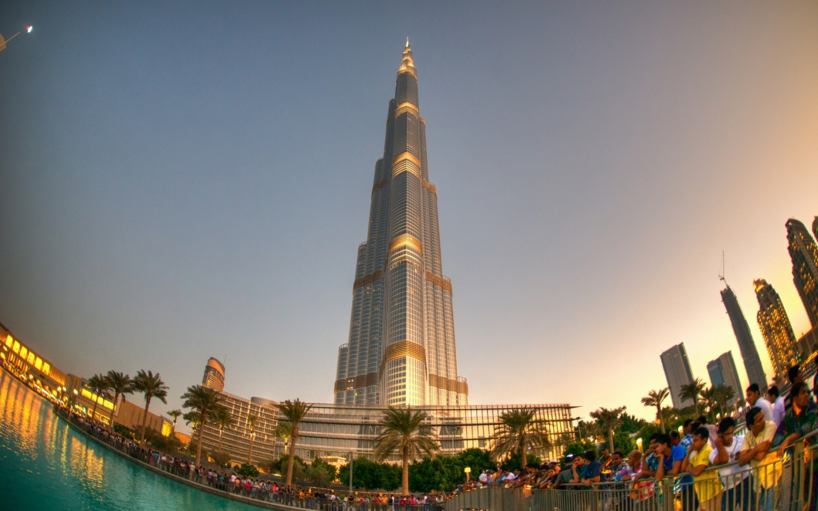 Бурдж-Халифа, Дубай, небоскрёб Города картинки, обои рабочий стол