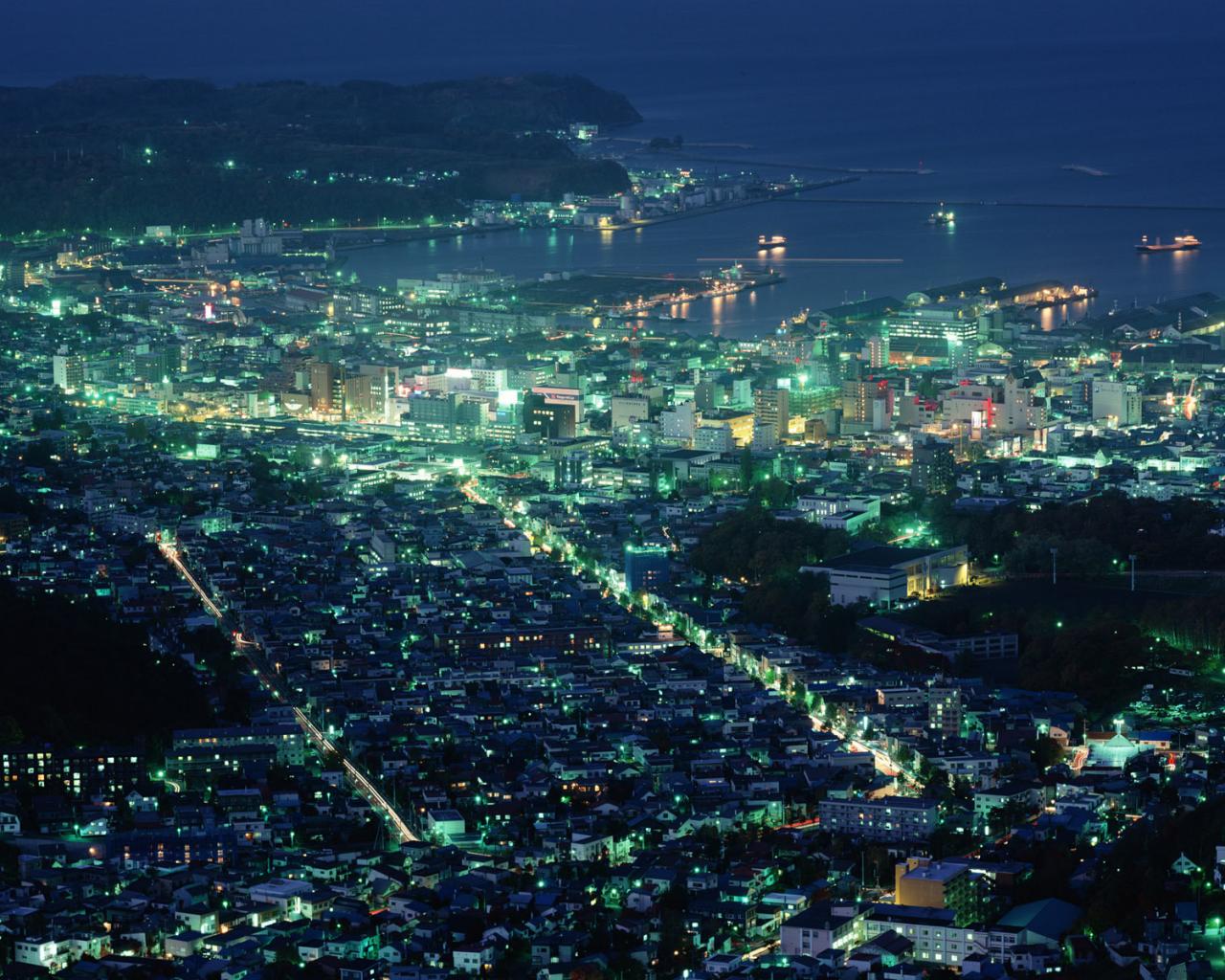 Япония, город, хоккайдо Города картинки, обои рабочий стол