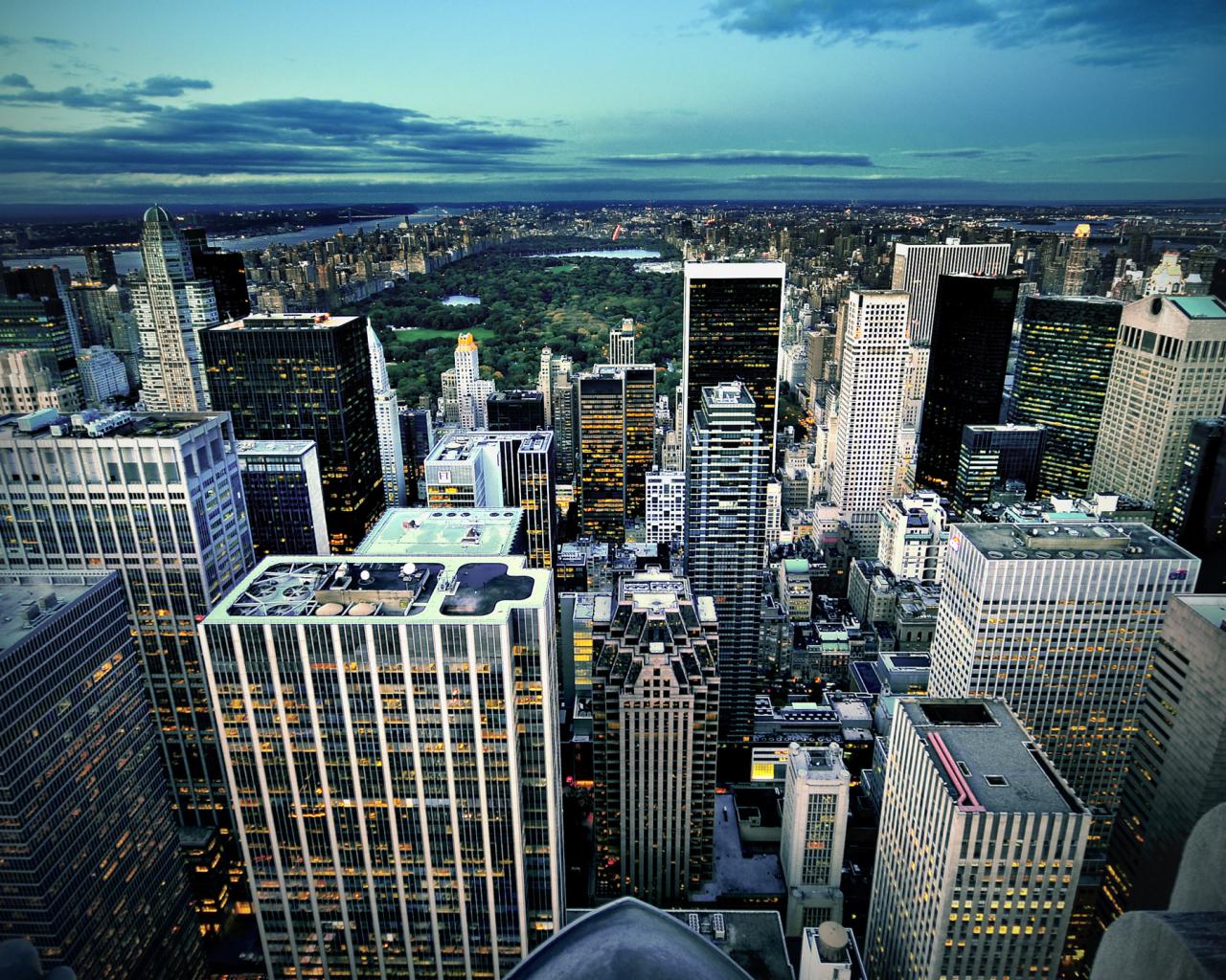 Вид с высоты Города картинки, обои рабочий стол
