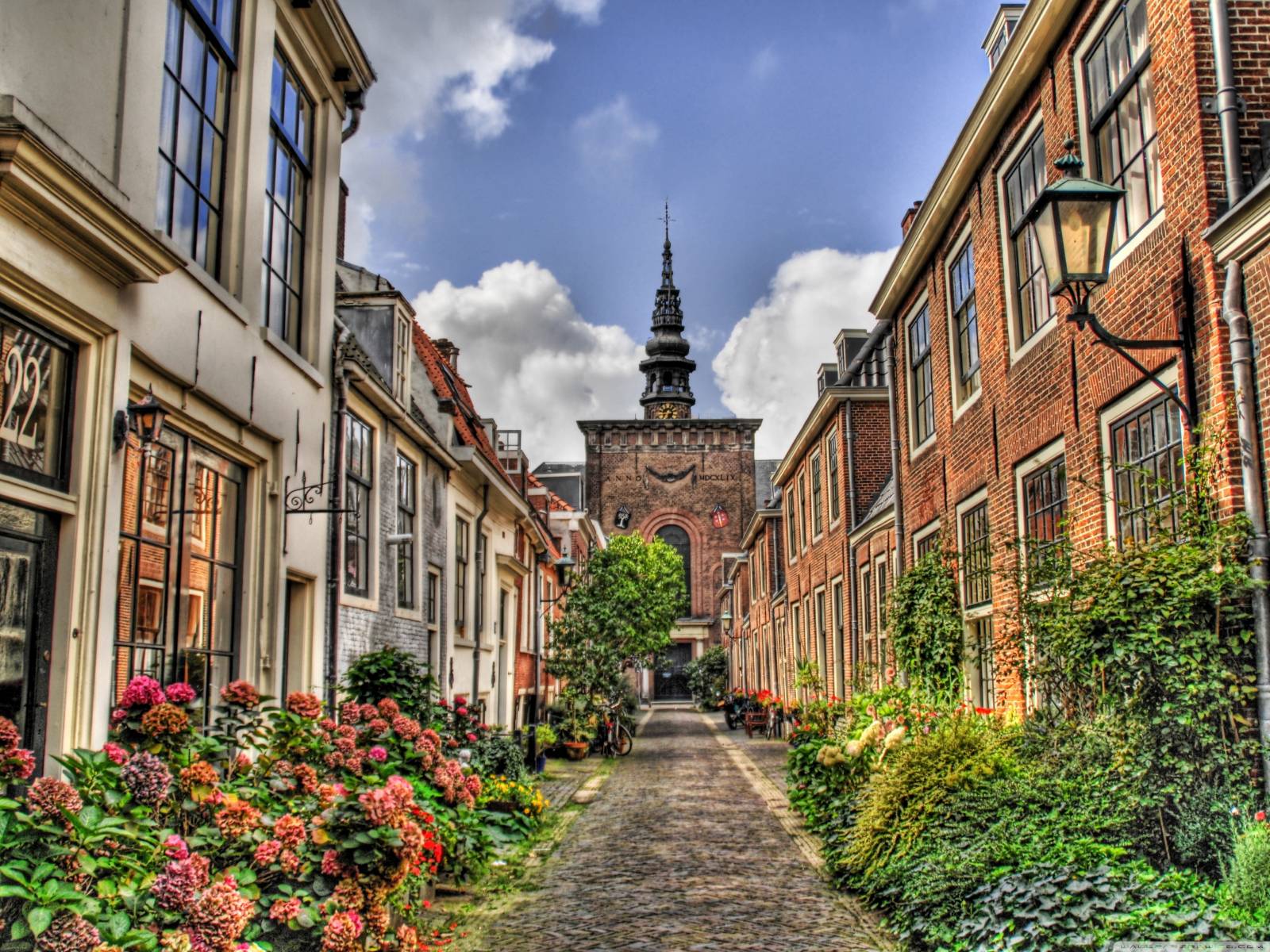 Улица в Голландии Города картинки, обои рабочий стол