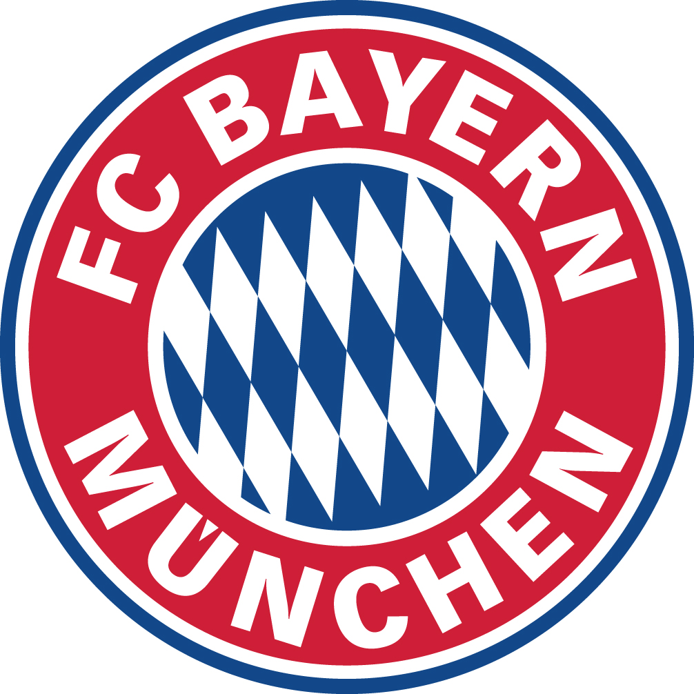 Логотип футбольный клуб "Bayern Munchen" HD фото картинки, обои рабочий стол