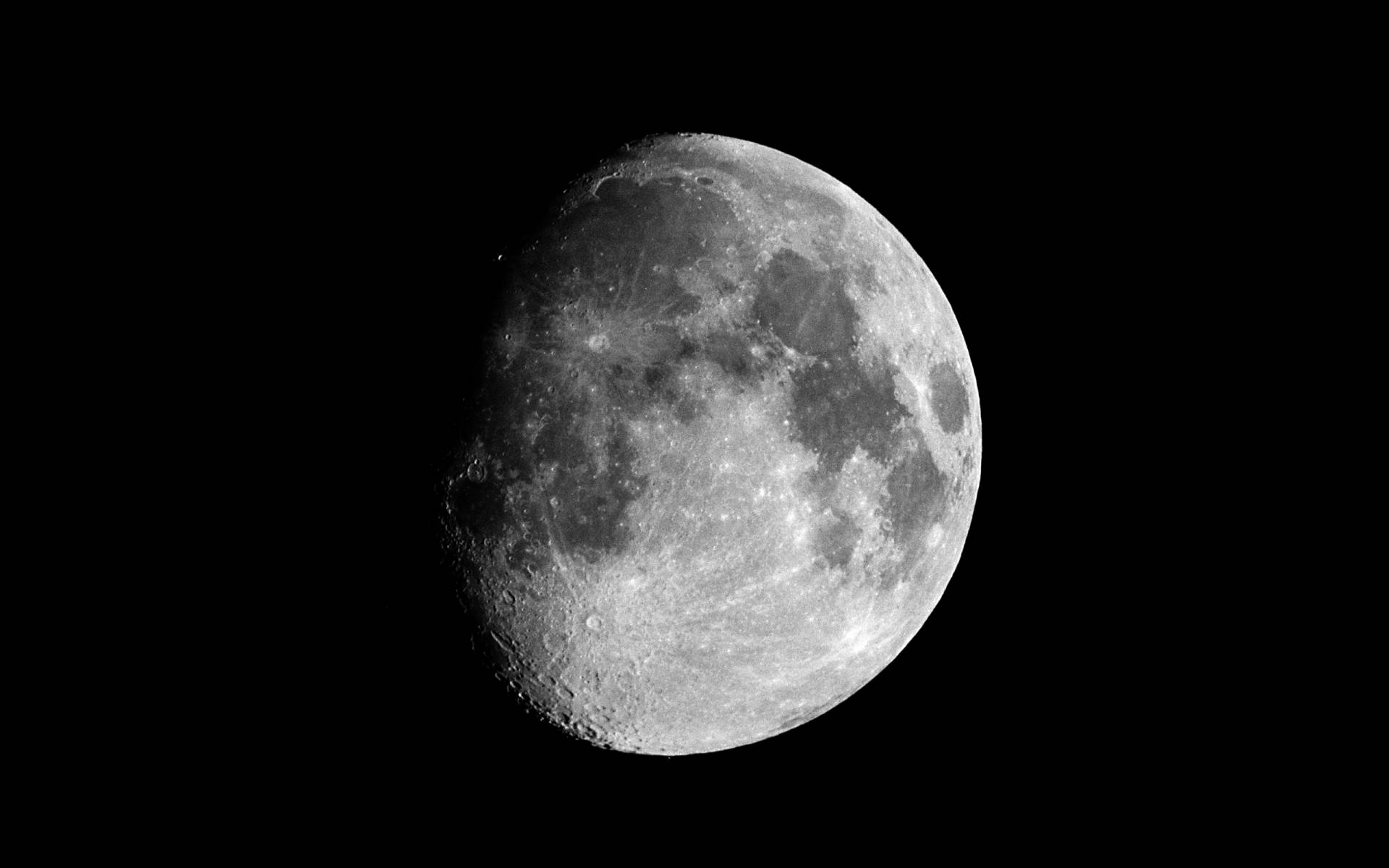 Луна вблизи, крупным планом HD фото картинки, обои рабочий стол