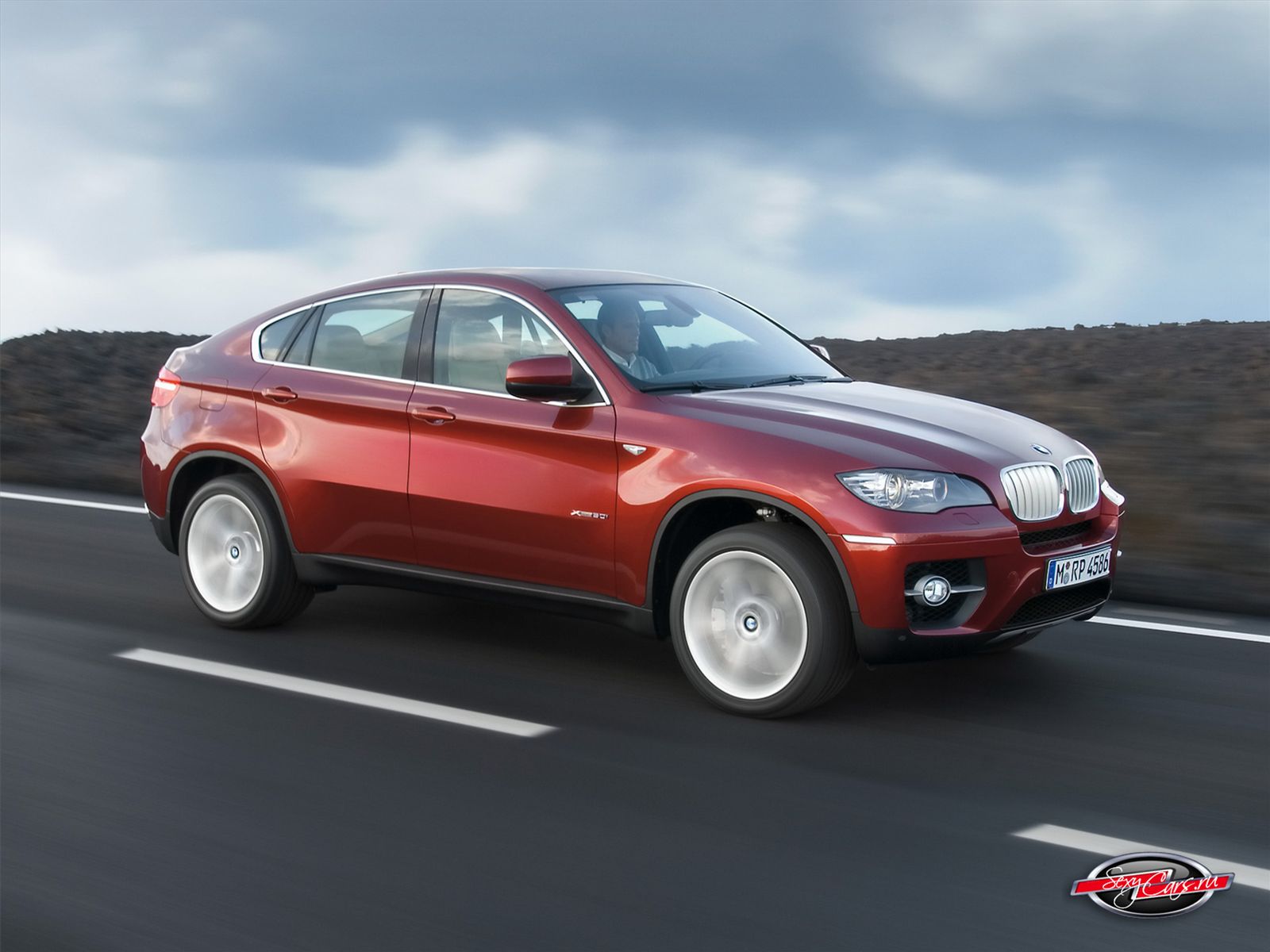 Машина BMW X6 e71 HD фото картинки, обои рабочий стол