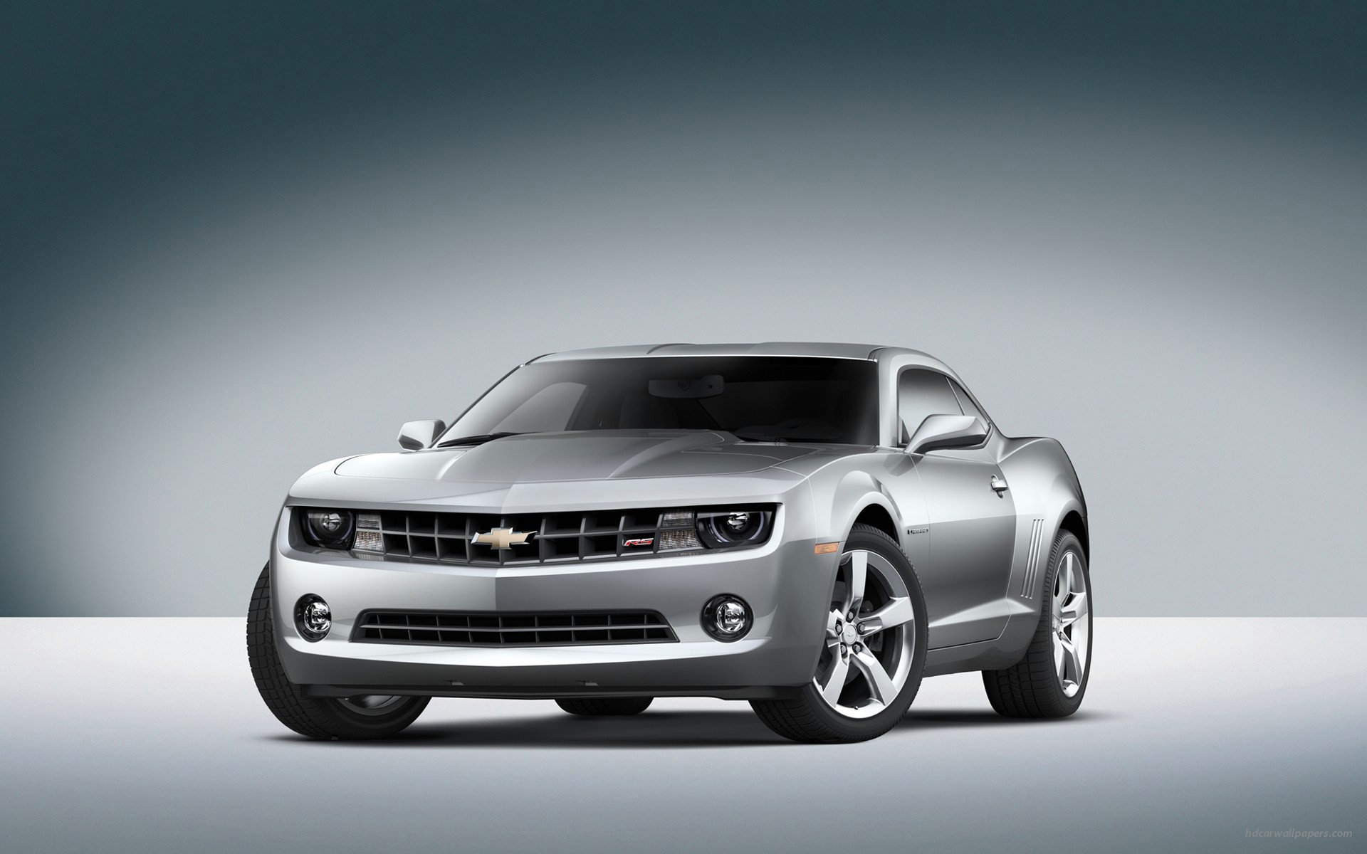 Серая Chevrolet Camaro RS HD фото картинки, обои рабочий стол