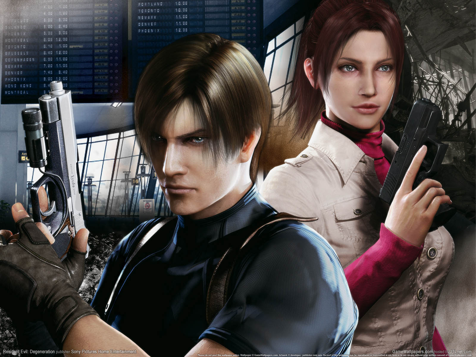 Из игры Resident Evil Degeneration HD фото картинки, обои рабочий стол