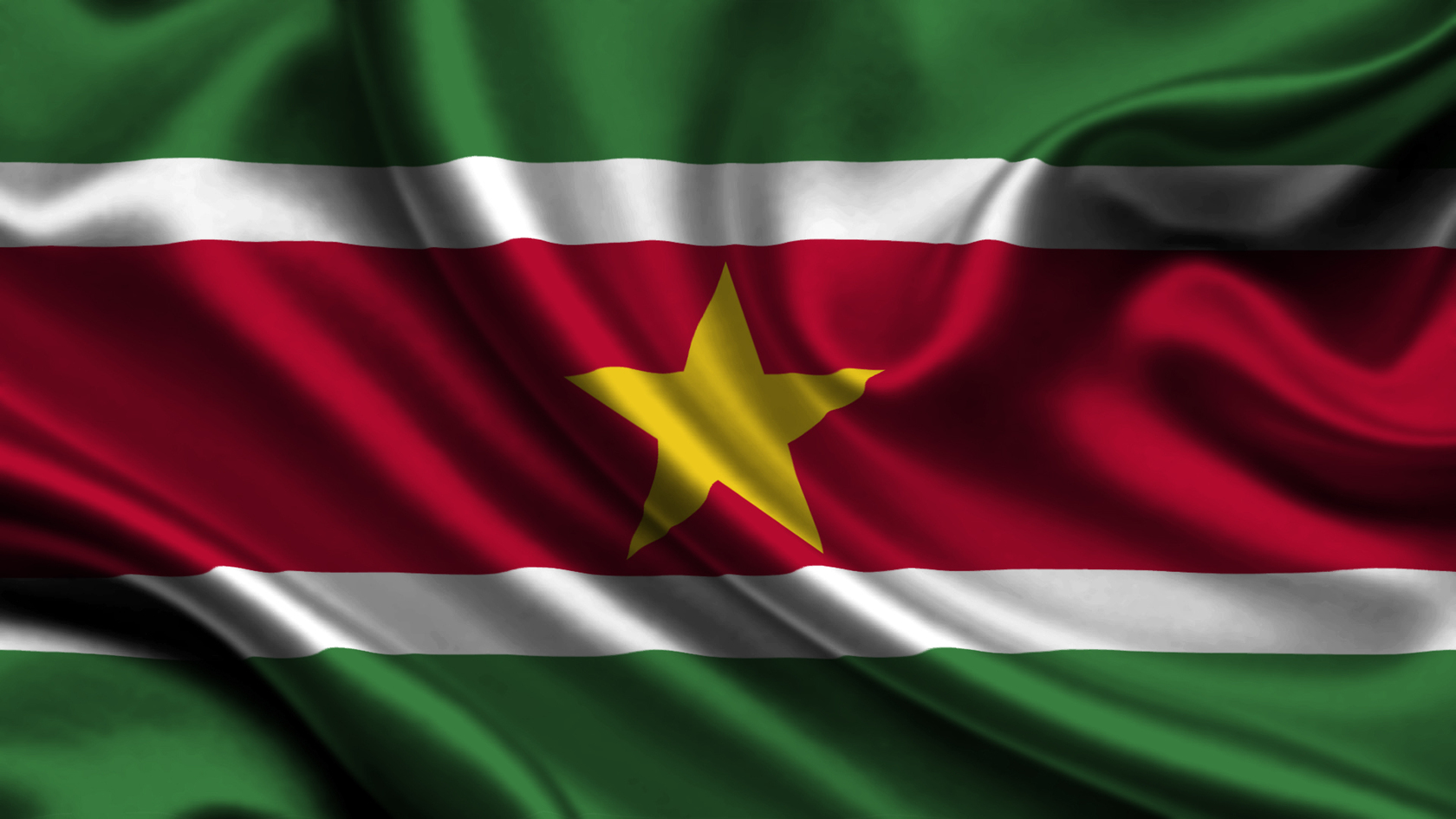Суринама, Флаг HD фото картинки, обои рабочий стол