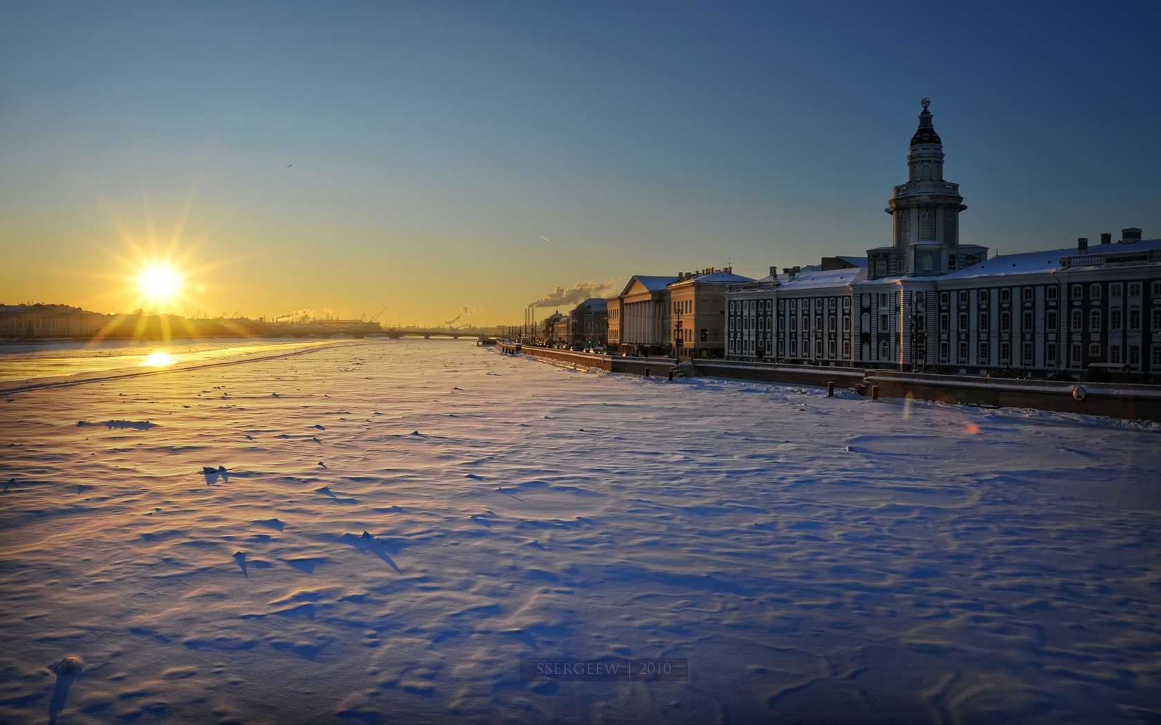 санкт-петербург, зима HD фото картинки, обои рабочий стол