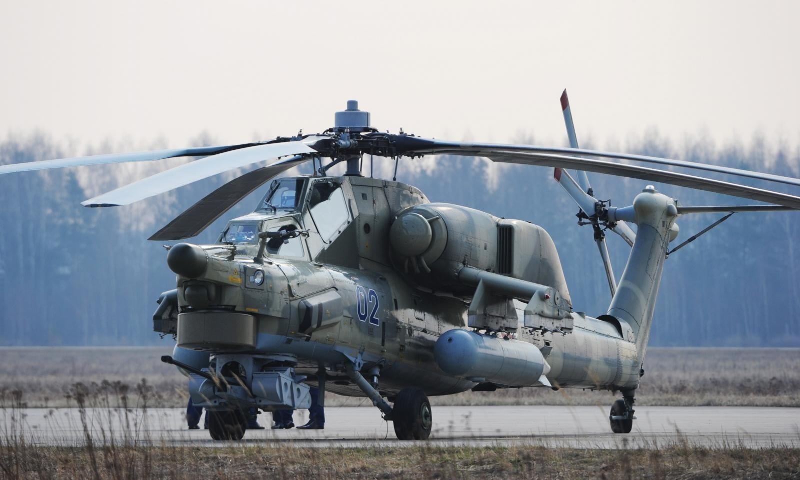 Военный вертолет МИ-28 HD фото картинки, обои рабочий стол