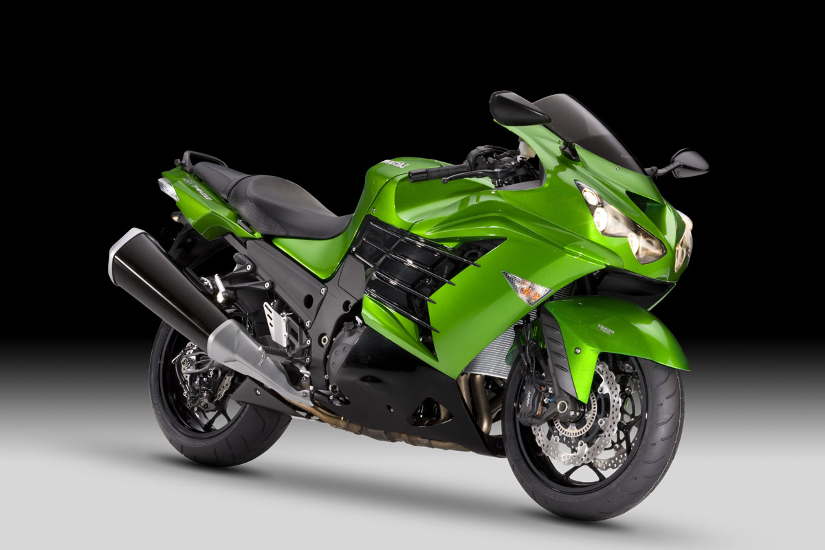 Kawasaki ZZ-R1400 2012 HD фото картинки, обои рабочий стол