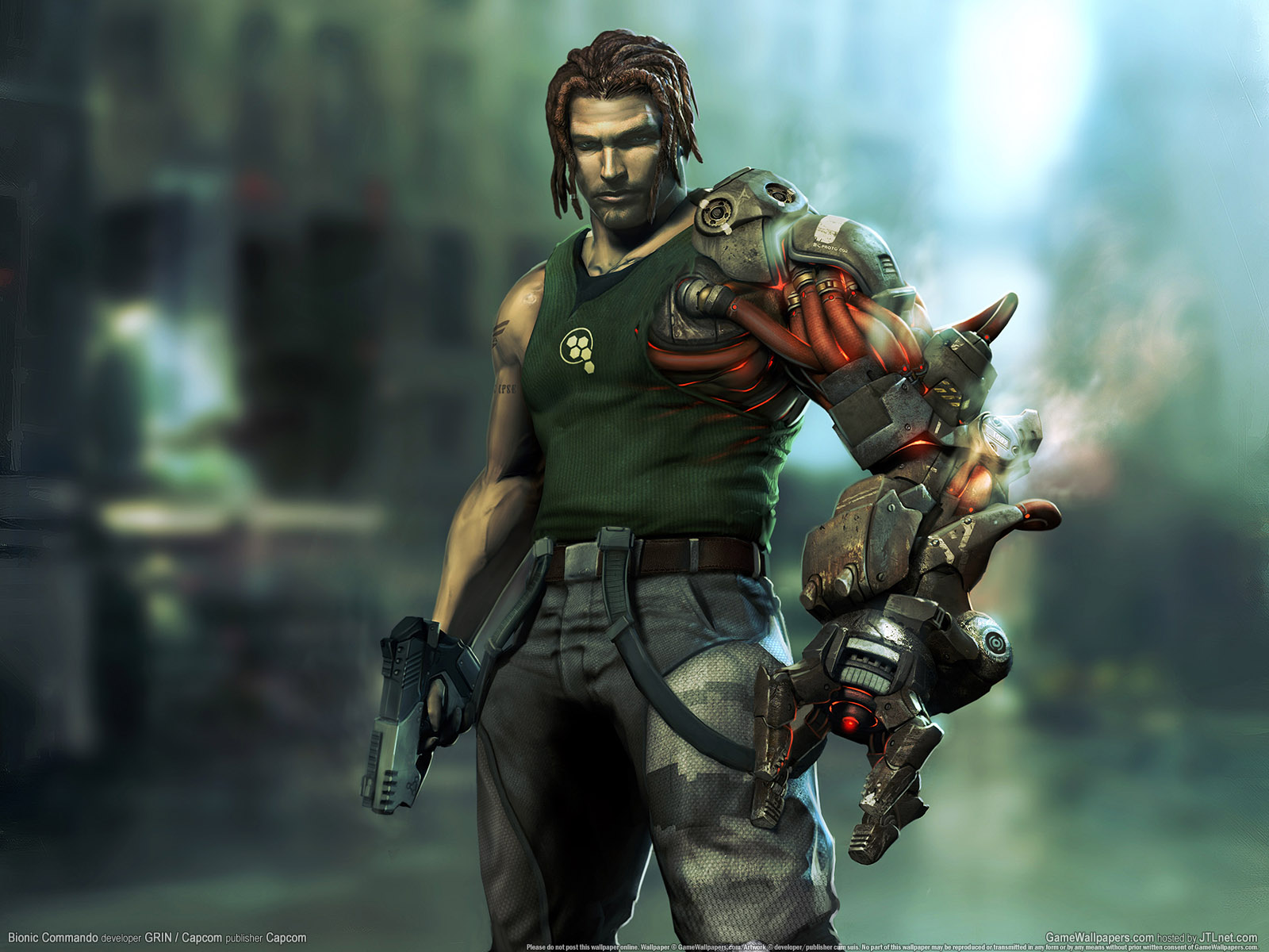 Игра Bionic Commando HD фото картинки, обои рабочий стол