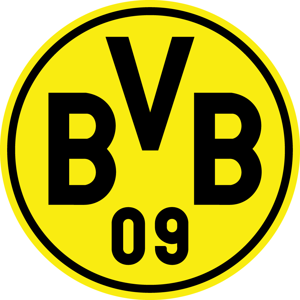 Логотип футбольный клуб "BV Borussia 09 Dortmund" HD фото картинки, обои рабочий стол