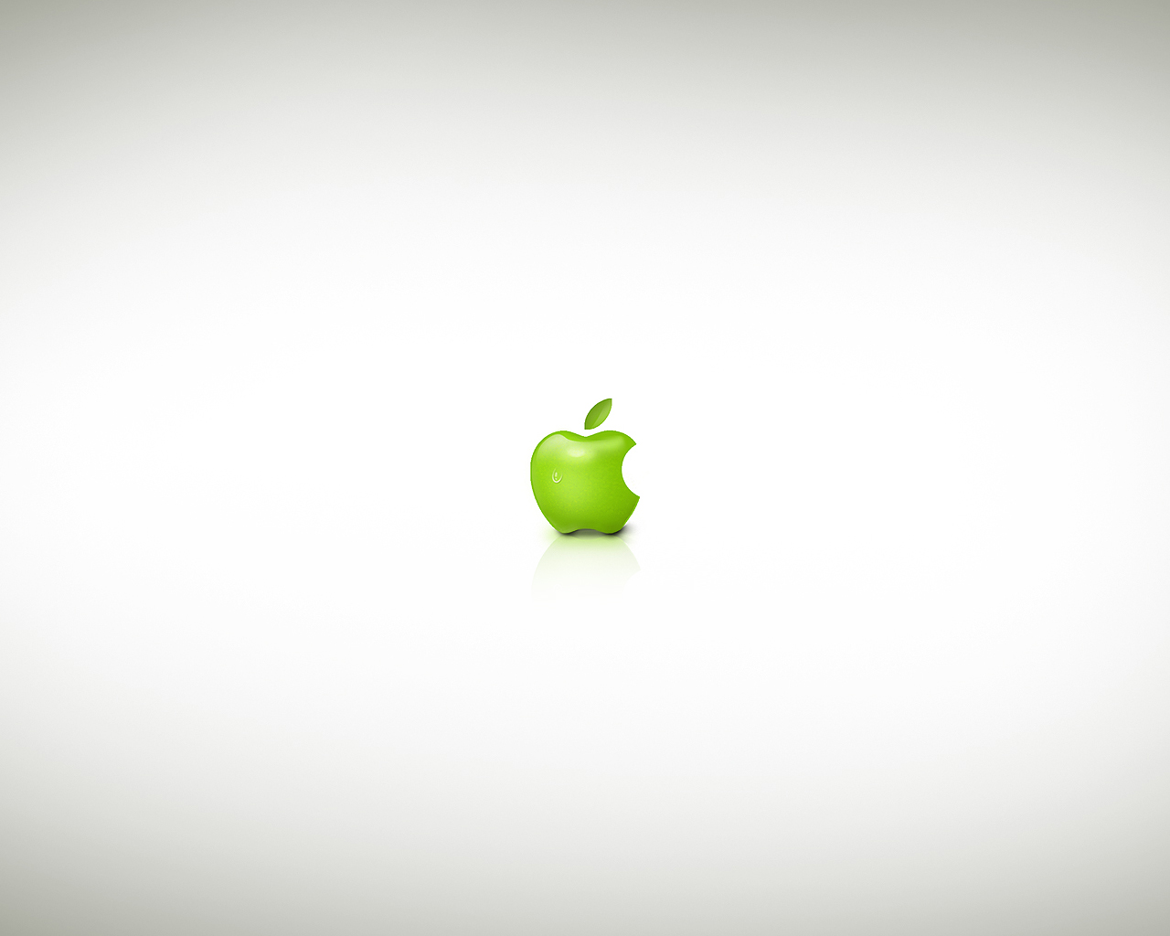 Apple зеленое яблоко HD фото картинки, обои рабочий стол