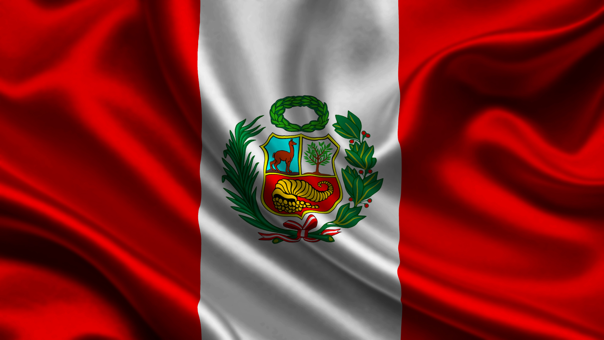 Перу, флаг HD фото картинки, обои рабочий стол