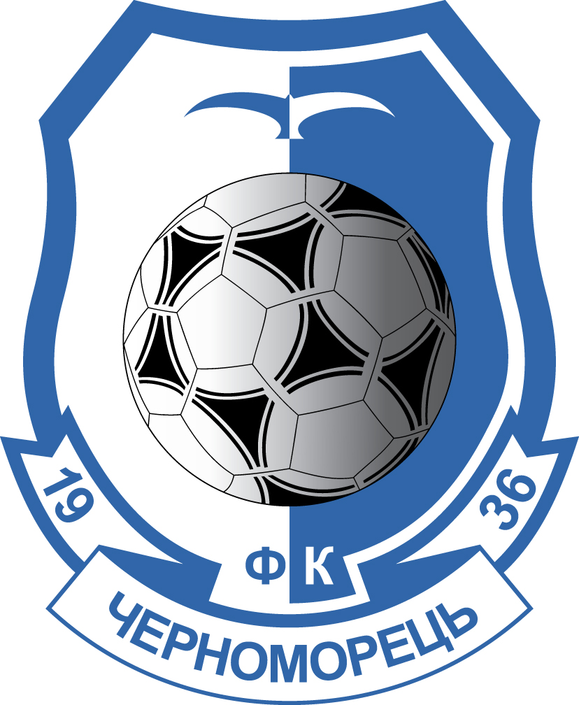 Логотип футбольный клуб "Черноморец" Одесса HD фото картинки, обои рабочий стол
