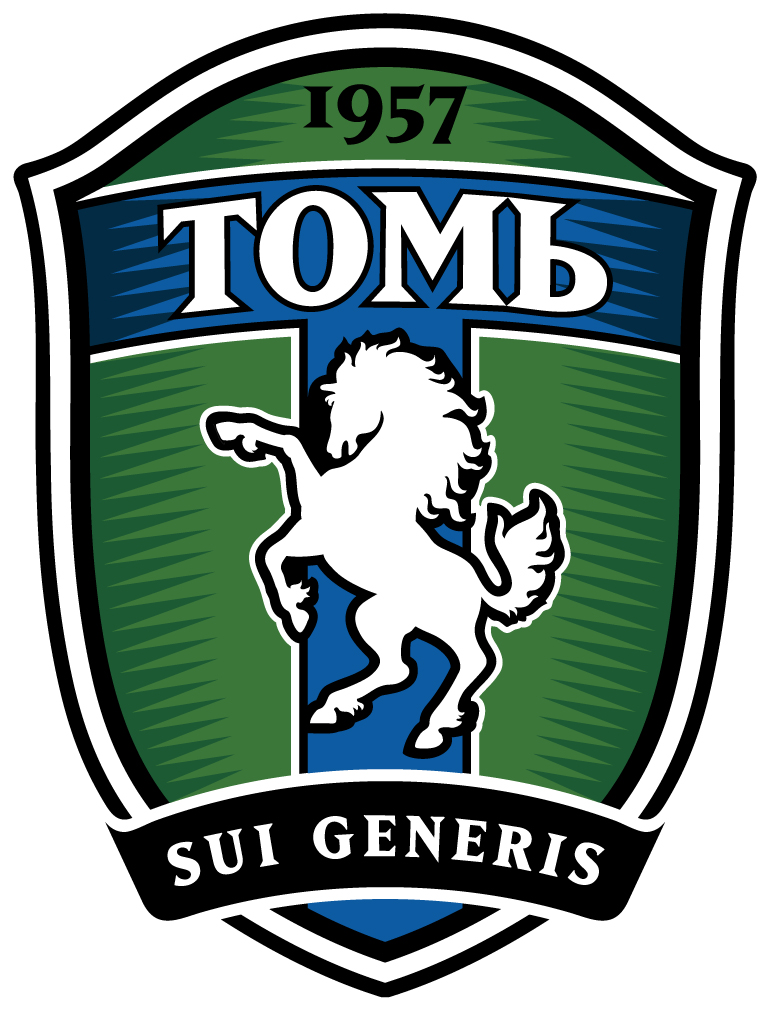 Логотип футбольный клуб "Томь" Томск HD фото картинки, обои рабочий стол