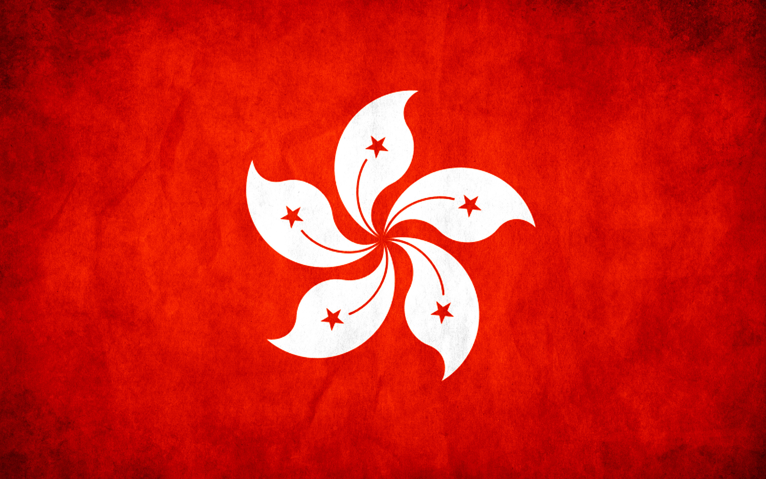 звёзды, Гонконг, красный, флаг, Текстура HD фото картинки, обои рабочий стол