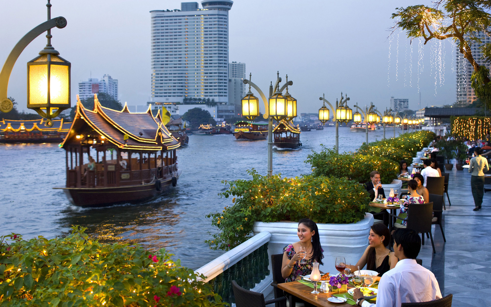 Таиланд, Бангкок, город HD фото картинки, обои рабочий стол