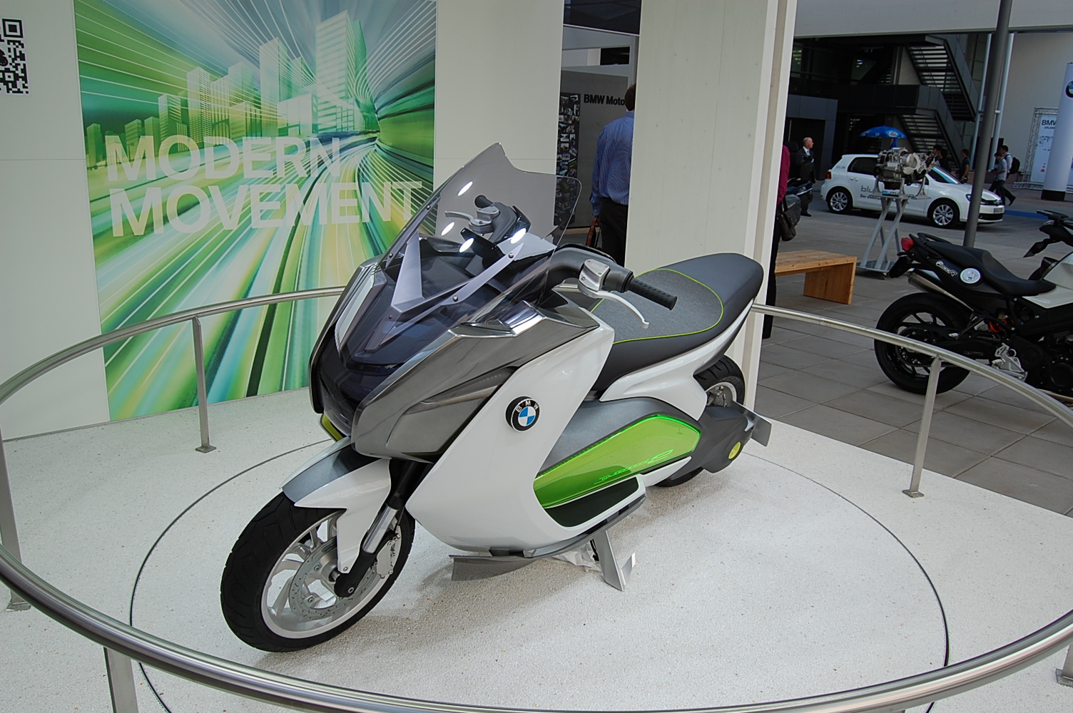 BMW C evolution e-scooter HD фото картинки, обои рабочий стол