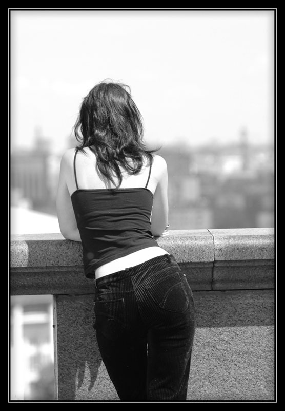 Черно Белое Фото Красивых Спины Девушек