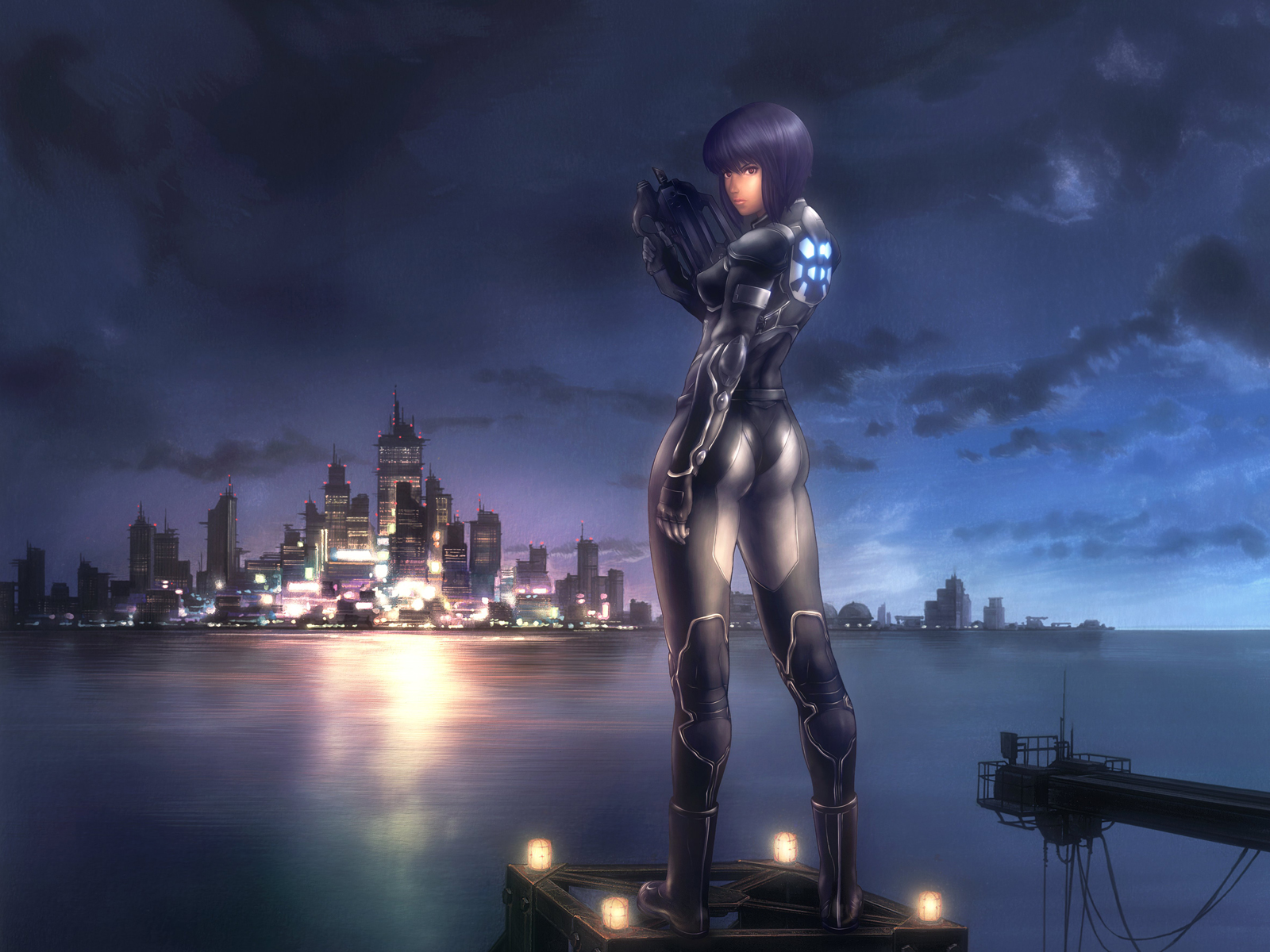 Из мультфильма Ghost in the Shell HD фото картинки, обои рабочий стол