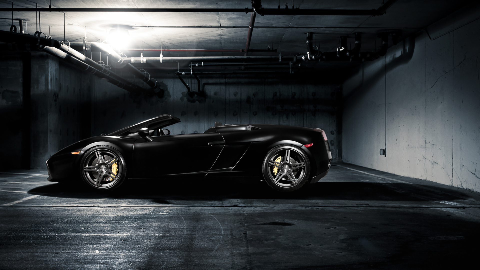 gallardo, black, lamborghini, ламборджини Автомобили картинки, обои рабочий стол