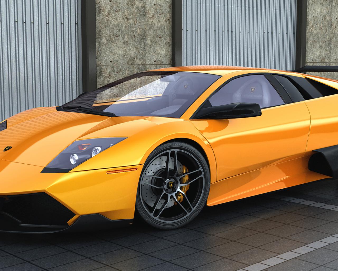 Lamborghini, машина, оранжевая, автомобили Автомобили картинки, обои рабочий стол