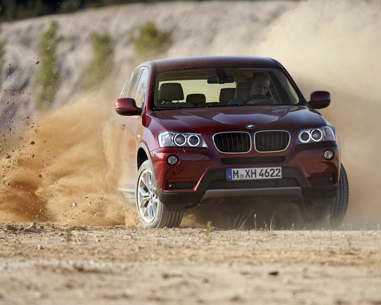 Красный BMW X3 Автомобили картинки, обои рабочий стол