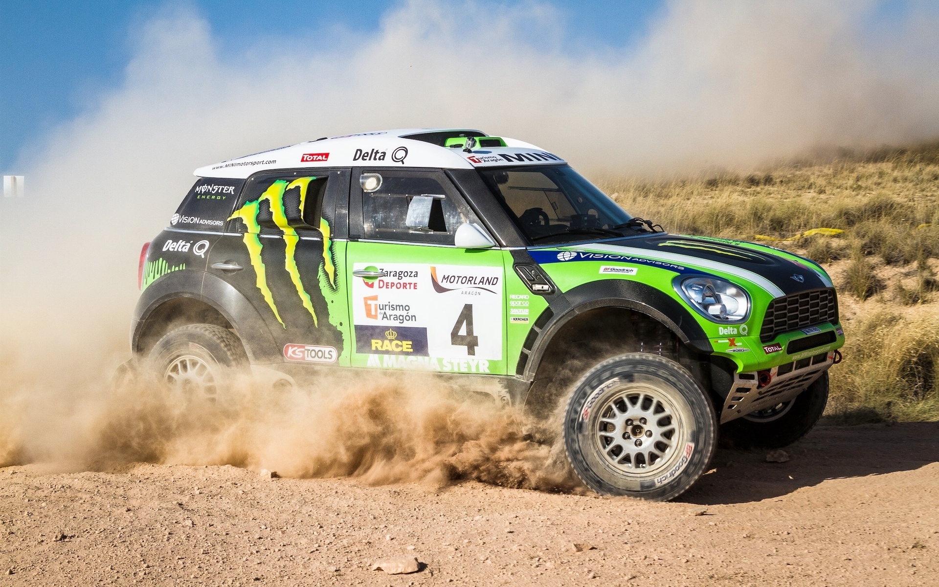 мини купер, x-raid, dakar, rally, mini, mini coope Автомобили картинки, обои рабочий стол