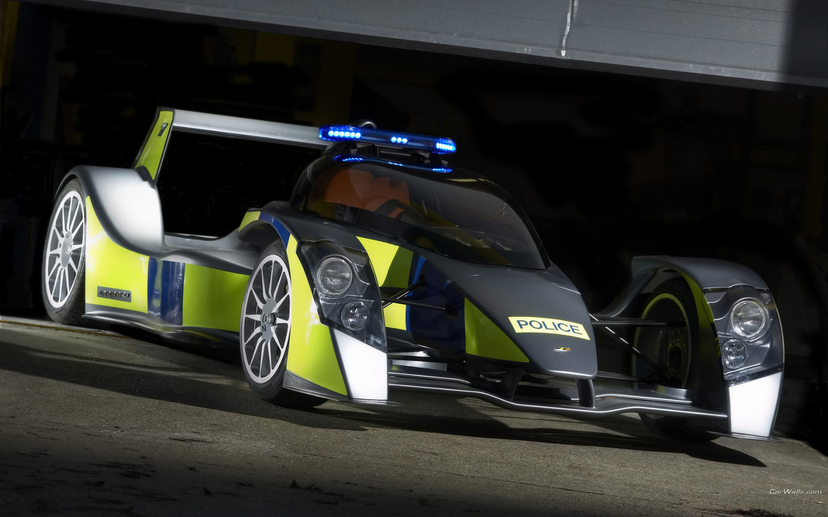 Caparo T1 police Автомобили картинки, обои рабочий стол