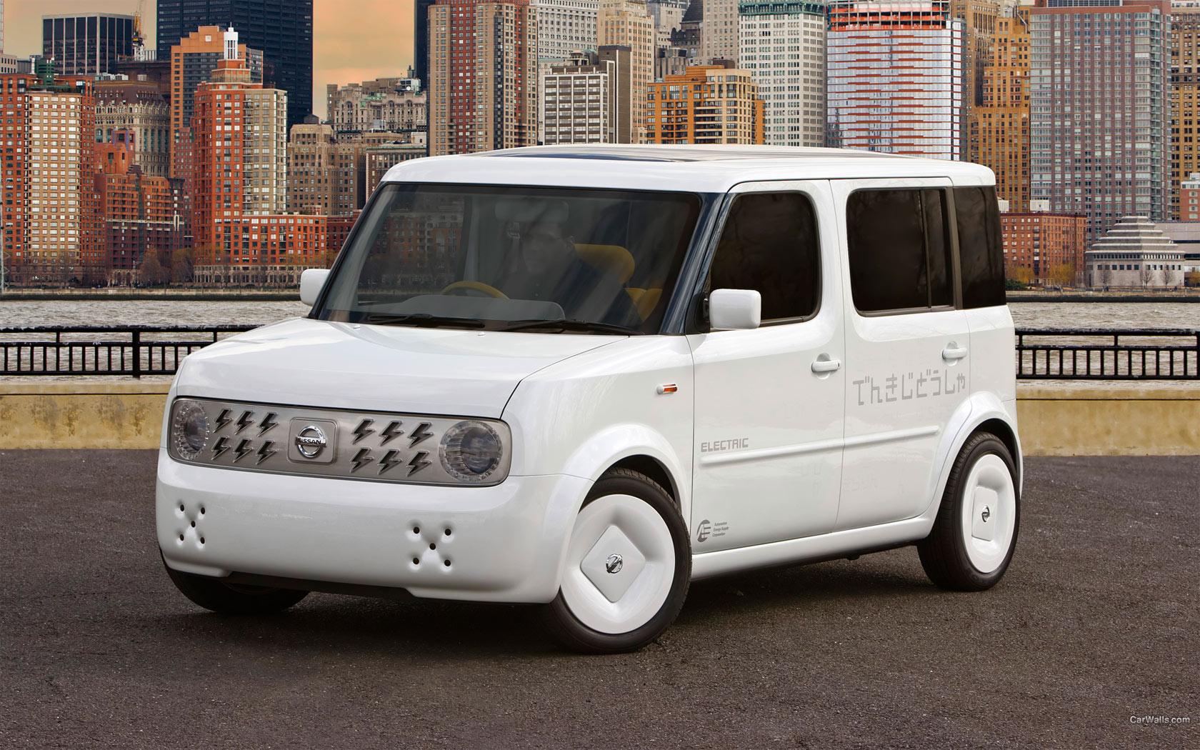 Nissan Denki Cube Автомобили картинки, обои рабочий стол