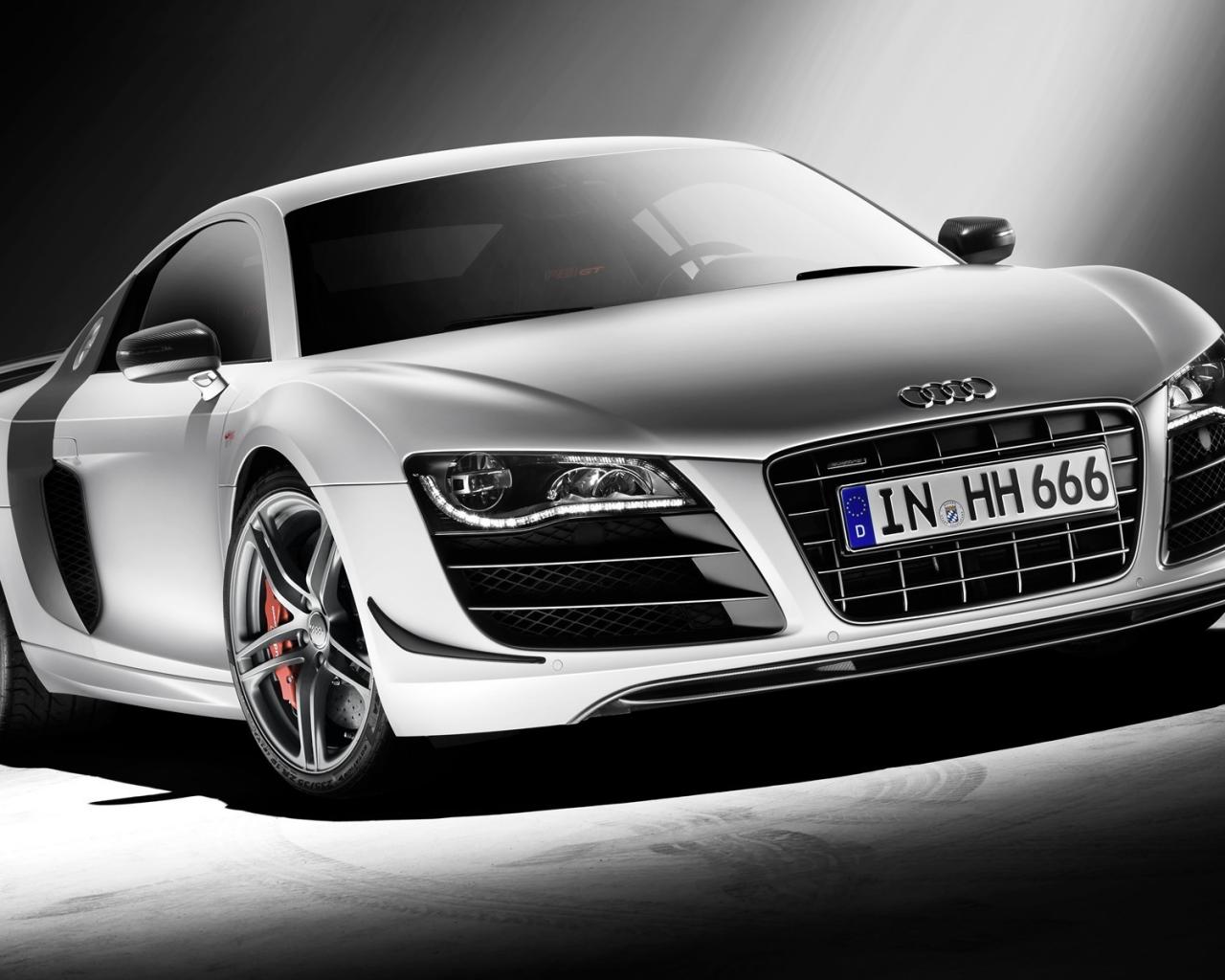 Audi r8 gt, номерной знак, мощь Автомобили картинки, обои рабочий стол