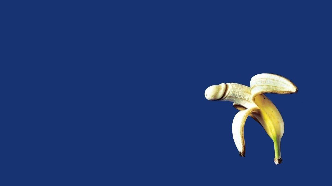 Банан Креативные с приколом картинки, обои рабочий стол