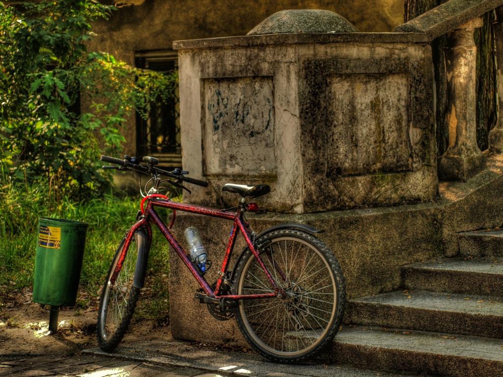 Bicycle, лестница Города картинки, обои рабочий стол