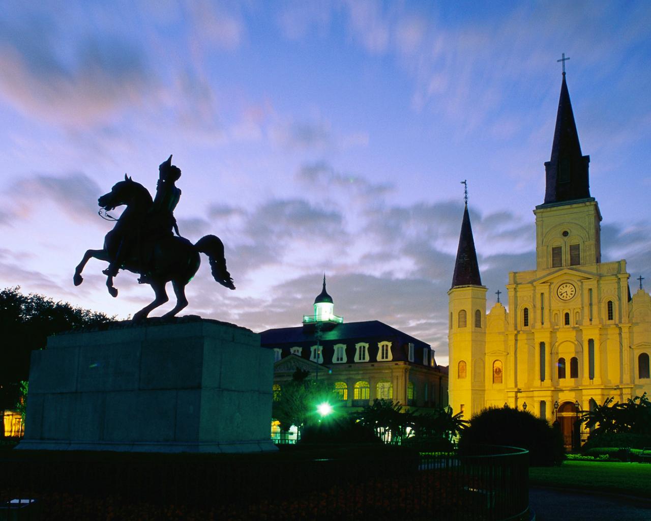 Jackson Square Города картинки, обои рабочий стол