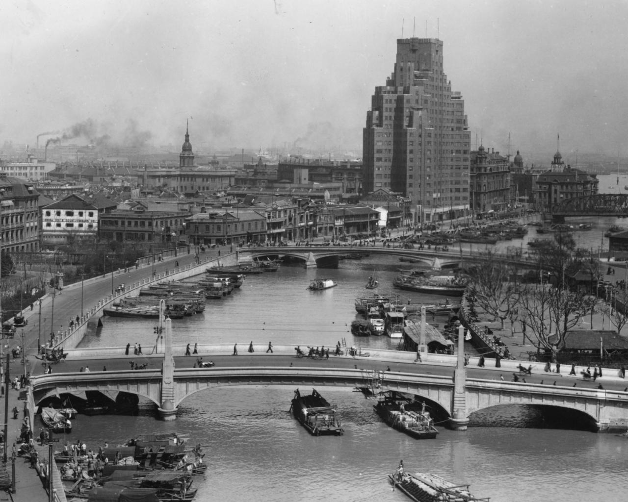 Ретро шанхай, 1930е годы Города картинки, обои рабочий стол